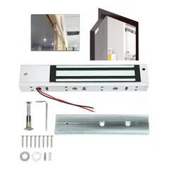 KUANGYE - Cerradura Retenedor Electromagnetica 280kg 12v 490