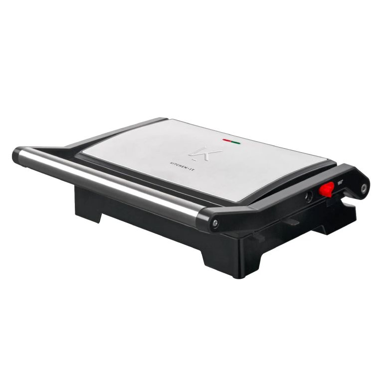 Sandwichera Plancha Panini Master Edition Superficie Plana Kitchen-It a $27.990