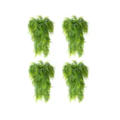 ATURE - Set 4 Ramos Hierba De Vid Artificial Colgantes De Pared