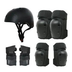 ATURE - Set 7pcs Protecciones Casco Bicicleta Skate Scooter Patin L