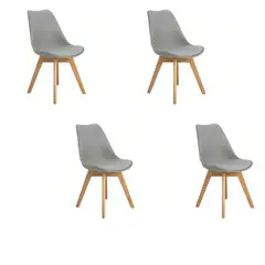 CORI CORI - Pack 4 Sillas Tulip Gris