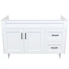 DOMSA - Mueble base para baño Deluxe 120SK Blanco 118x80x45cm