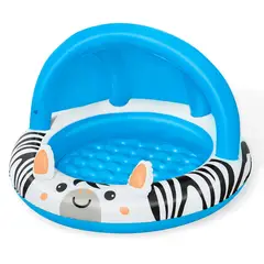 BESTWAY - Piscina inflable Bebe con techo Safari 97x66cm