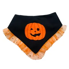GENERICO - Disfraz de Halloween para Perros y Gatos - Calabaza Gliter S