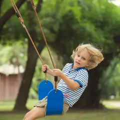 HOBBY MARKET - Columpio Azul con cuerda