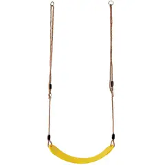 HOBBY MARKET - Columpio Amarillo con cuerda