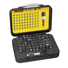 STANLEY - Set De Puntas Para Atornillar 60 Piezas 1-13-902
