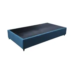 DISEÑOS VALESTRINI - BOX AMERICANO PLAZA Y MEDIA LINO AZUL