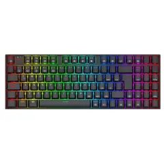 REDRAGON - Teclado Gamer - Ziggs - RGB - Red Switches - USB - Black