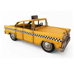 MONTREAL - Auto A Escala Taxi Yellowcab Colección Decoración Vintage