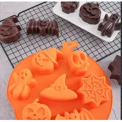 GENERICO - Molde De Silicona Halloween Diseño 2