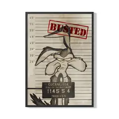 CREANGO - CUADRO POSTER LOONEY TUNES EL COYOTE 33X43
