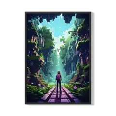 CREANGO - CUADRO POSTER MINECRAFT 33X43