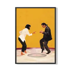 CREANGO - CUADRO POSTER PULP FICTION 33X43 DISEÑO 1