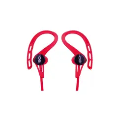 DBLUE - Audífonos Deportivos Bluetooth Cable Plano Color Rojo - SC