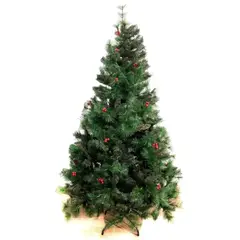 ARTIHOGAR - Arbol de Navidad 180 CM  2 Tipos de Ramas Mix Premium