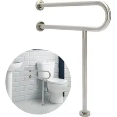 KUANGYE - Barra De Muro y Piso Para Discapacitados Acero Inoxidable