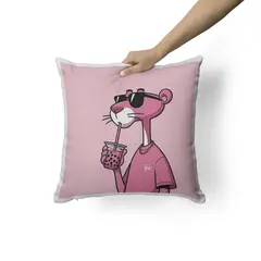 CREANGO - COJIN DECORATIVO LA PANTERA ROSA