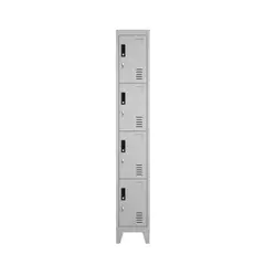 GENERICO - Lockers Metálicos 1 Cuerpos y 4 Puertas