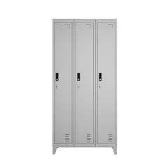 GENERICO - Casillero Metálico 3 Cuerpos y 3 Puertas