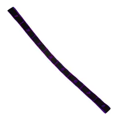 ORCUS - BANDA ELÁSTICA 8 DIVISIONES YOGA MORADO/NEGRO
