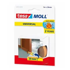 TESA - BURLETE FLEXIBLE CAFE 1MX38MM MOLL