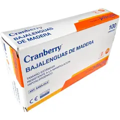 GENERICO - Bajalenguas de madera no estéril 100 unidades