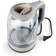 GENERICO - Hervidor De Agua Vidrio Templado Con Anillo De Luz
