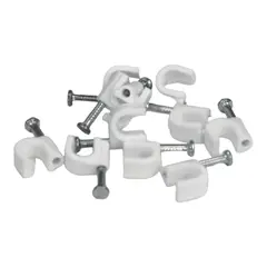 GENERICO - GRAMPA CORDÓN COAXIAL 60MMRG59 BLANCA MEC BOLSA