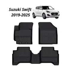 BLACK SNAKE OFF ROAD EQUIPMENT - Set Cubre Piso Calce Perfecto Suzuki Swift 2019-2025