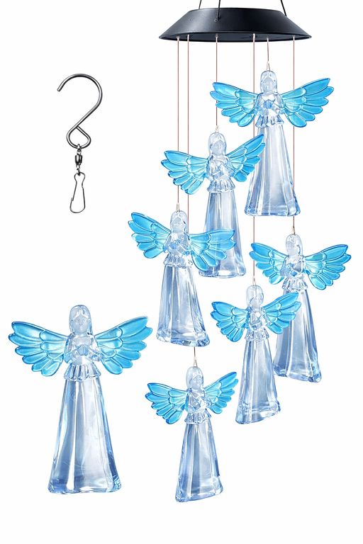 Campana de Viento Led Solar Angel- AS0551