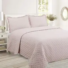 ANDES - QUILT POM POM TAUPE 1.5 PLAZAS