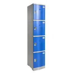 GENERICO - Locker Plasticos 1 Cuerpos y 4 Puertas