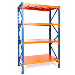 GENERICO - Estanteria Mini Rack 120X60X200 500kg por Nivel