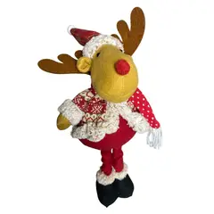 GENERICO - Mono Patas Largas Adorno Navidad Decoración Pascuero Navideño