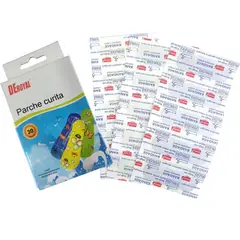 LIKE SHOP - Pack 60 Parche Curitas Venditas Colores Adhesivas Niño 029