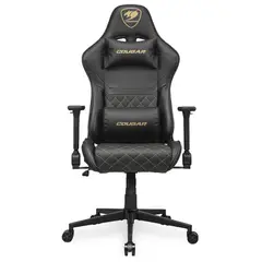 COUGAR - Silla Gamer - ARMOR ONE V2 GOLD- Soporte máx. 120 kg - Black