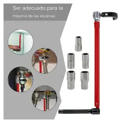 GENERICO - Llave Ajustable Para Grifos Y Lavamanos Gasfiter Lavaplatos
