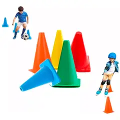 SDFIT - 20 Conos De Entrenamiento 18cm Crossfit Deporte/ Trafico