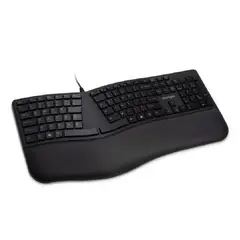 KENSINGTON - Teclado K75400ES Pro Fit Alámbrico Ergonómico USB2.0 Negro