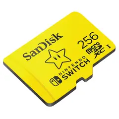 SANDISK - Tarjeta de memoria SDmicro Nintendo Switch 256GB