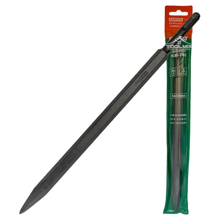 Cincel Punta 300 X 14 X 3.2mm Sds-plus Para Rotomartillo
