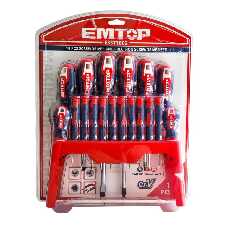 Pack 18 Destornilladores ESST1802