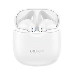 USAMS - Audífonos Bluetooth In-ear IA04 Touch Dual Mic Blanco