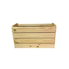 POTTERY - Jardinera de Piso de Madera.