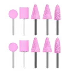 TOTAL TOOLS - Kit Set Jgo De Acc Para Minitorno Tipo Dremel 10pcs Total