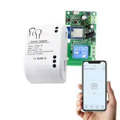 D MOTICA - Interruptor Inteligente Wifi + RF - Rele 1 Canal - 7 a 32 VDC