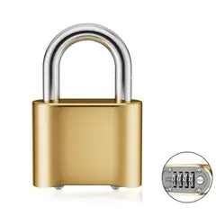 KUANGYE - Candado De Aleación De Zinc Con Combinación 4 Dígitos