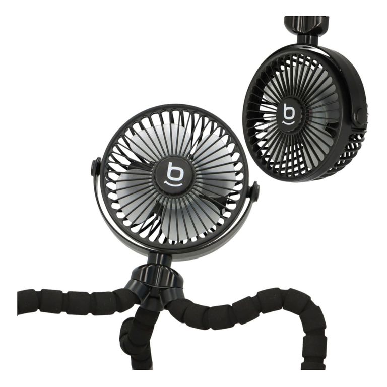 Pack 2 ventiladores Portátil Usb Con Base Trípode