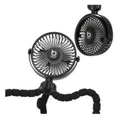 B FRESH - Pack 2 ventiladores Portátil Usb Con Base Trípode